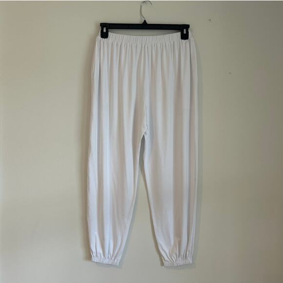 NWT Susana Monaco White Joggers, Women's Size Medium - Picture 5 of 7